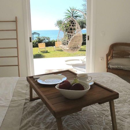 Aqua Seafront Glyfada Corfu Beach House With Garden Екстериор снимка