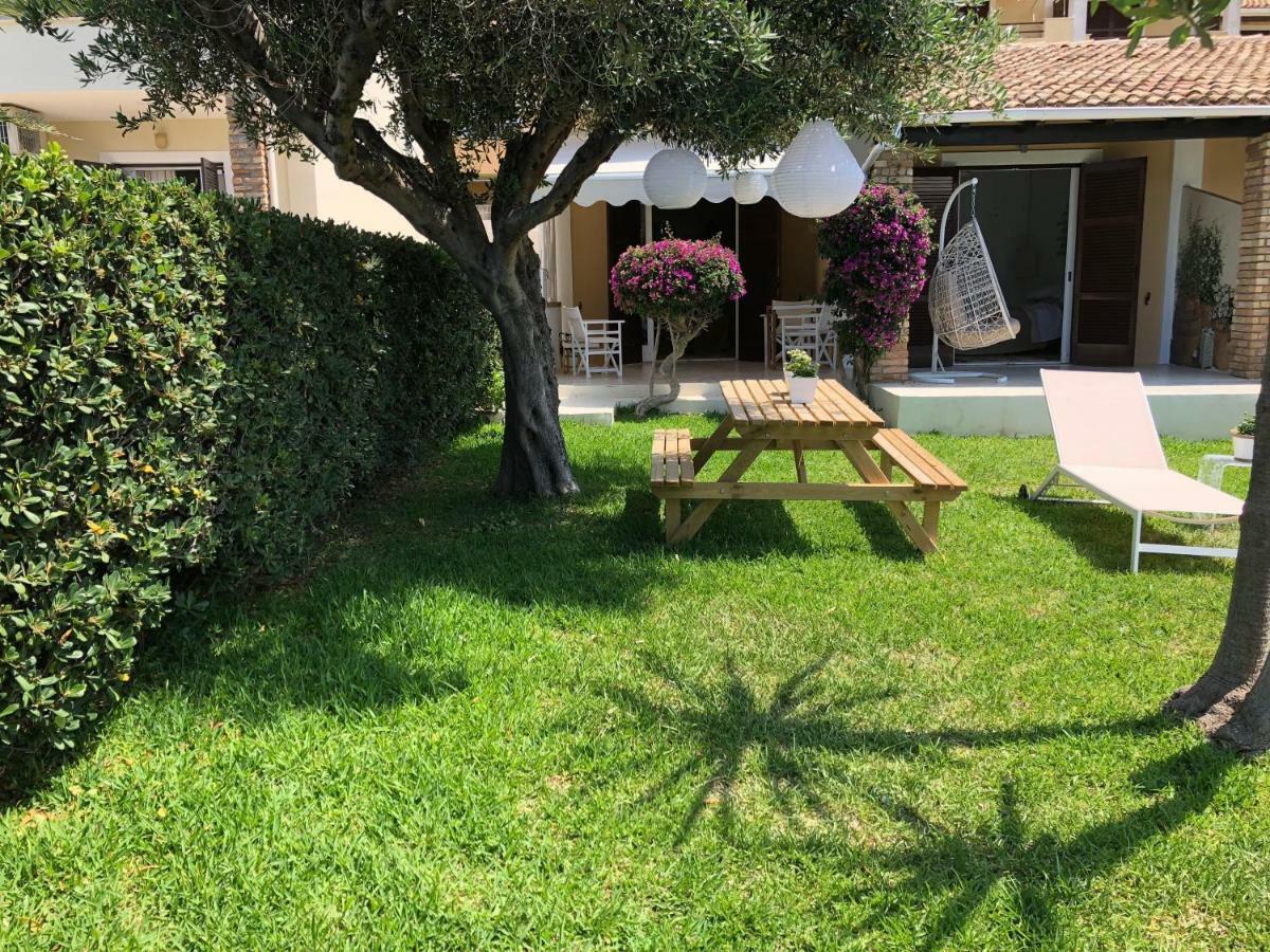 Aqua Seafront Glyfada Corfu Beach House With Garden Екстериор снимка